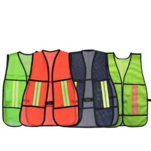 Chaleco de malla unitalla (2) Chaleco de malla con reflejante