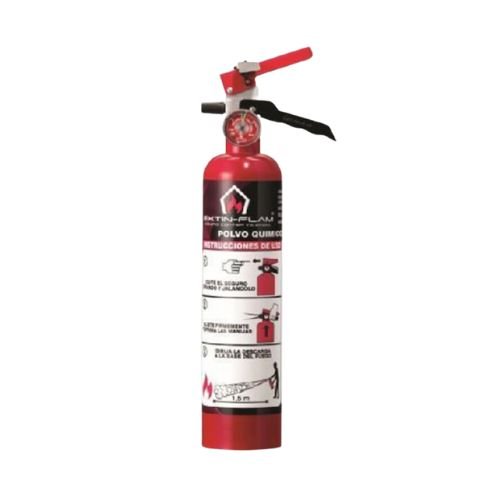 Extintor PQS 1.5kg con carga inicial