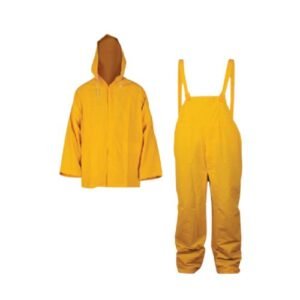 Impermeable 2 pza poliéster, pvc y tirantes DERMACARE Mod: l6002