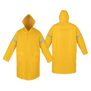 Impermeable gabardina con reflejantes MR Mod: DZ1001