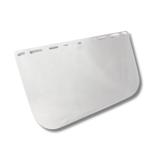 Mica clara de petg universal para protector facial