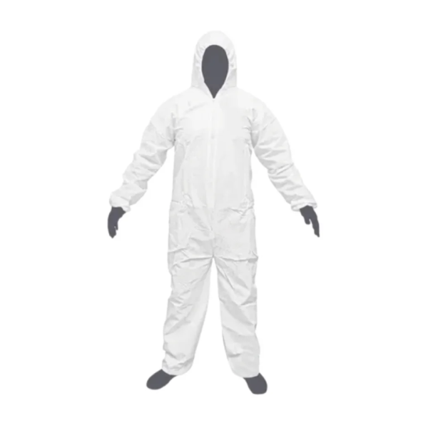 Overol microporoso desechable con gorro DERMACARE Mod: LK-MT428