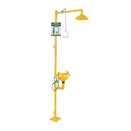 Regadera lava ojos de emergencia