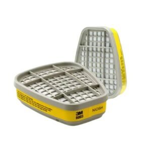 CARTUCHO PVAPOR ORGANICO-GAS ACIDO MOD. 6003 MCA. 3M PARA POLVO, VAHO, HUMOS, GASES O VAPORES Y COMBINACION DE AMENAZAS, VAPOR ORGANICO Cartucho para vapor orgánico, polvo y amenazas 3M 6003