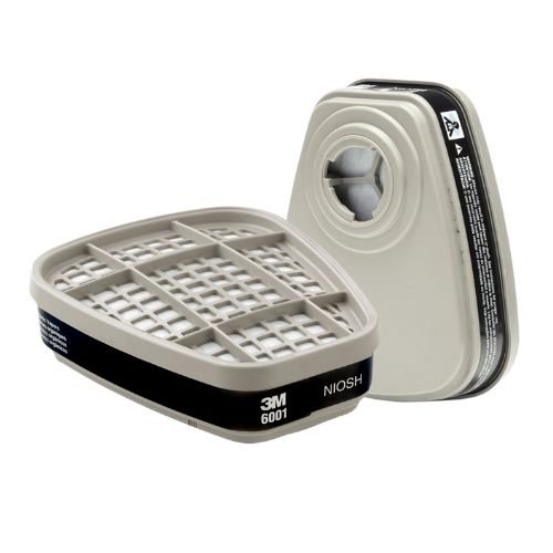 Cartucho para vapor orgánico, disolvente, pesticida 3M Mod 6001