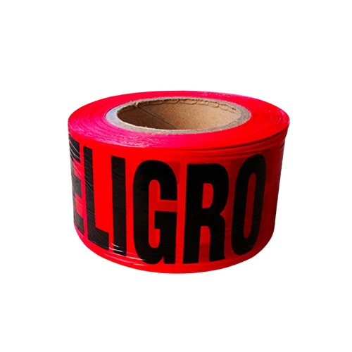 Cinta barricada peligro de 7.5cm x 305m