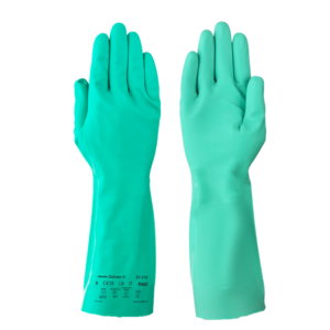 Copia de foto mercado libre - 2025-11-06T163704.886 Guante de nitrilo con acabado arenoso ANSELL SOLVEX