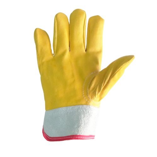 Guante electricista de piel de res