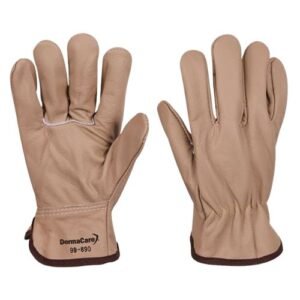 GUANTE FLOR DE PIEL DE RES, TIPO ARGONERO MCA DERMACARE MOD 99-890. Guante argonero flor de piel de res DERMACARE