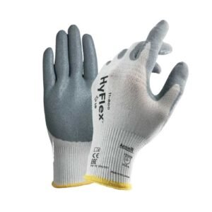 GUANTE INDUSTRIAL PALMA NITRILO, MULTIPROPOSITO, TRABAJO LIGERO. MCA. ANSELL MOD. HYFLEX 11-800 Guante industrial con palma de nitrilo HYFLEX