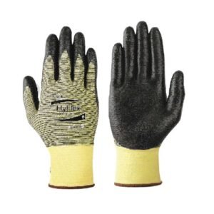 GUANTE T-9 ANTI CORTE NIVEL A2, PALMA NITRILO, HILADO KEVLAR, TRABAJO LIGERO, ANTIESTÁTICO. MCA ANSELL MOD11-510 9 Guante anticorte nivel A2 palma de nitrilo