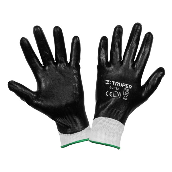Guante de poliéster y nitrilo TRUPER Mod: 18027