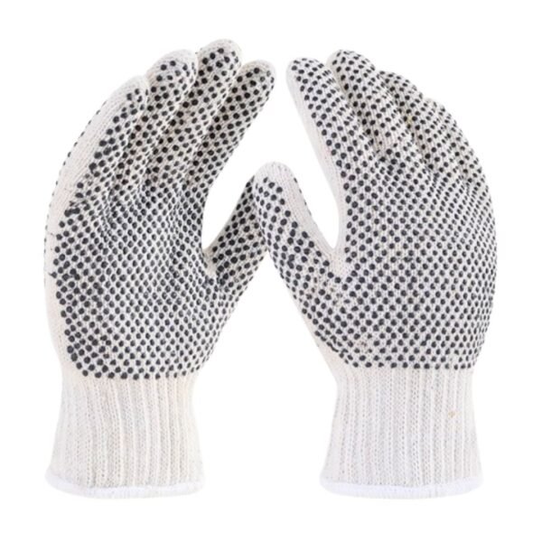 Guante japonés de algodón con puntos de PVC