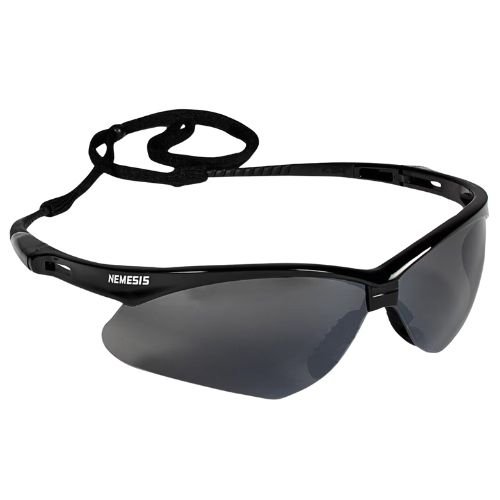 Lente de seguridad obscuro de policarbonato nemesis 25688