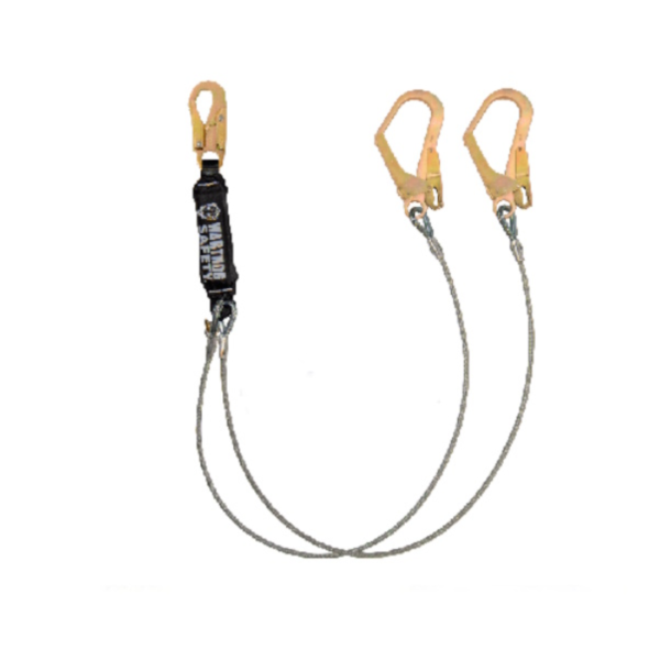 Línea de vida con amortiguador de impacto Warthog Safety WS50XDG18