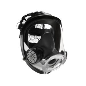 PIEZA FACIAL MODELO AV-3000 TM MOD. 805775-82-M MCA. SCOTT SAFETY CON ARNES DE CABEZA DE CAUCHO Respirador cara completa AV-3000 Scott Safety Mod 80577582