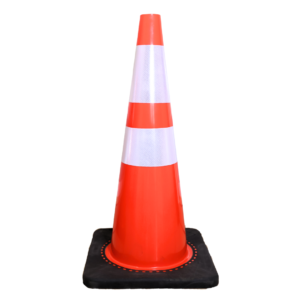 Cono vial 35 x 35 x 71 cm pvc naranja MR Mod SR1003-N71